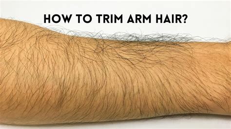 Best Techniques for Trimming Arm Hair: Simple Tips and Methods